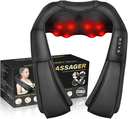 Masseur Cervical Chauffant Shiatsu – Relaxation Profonde à Domicile